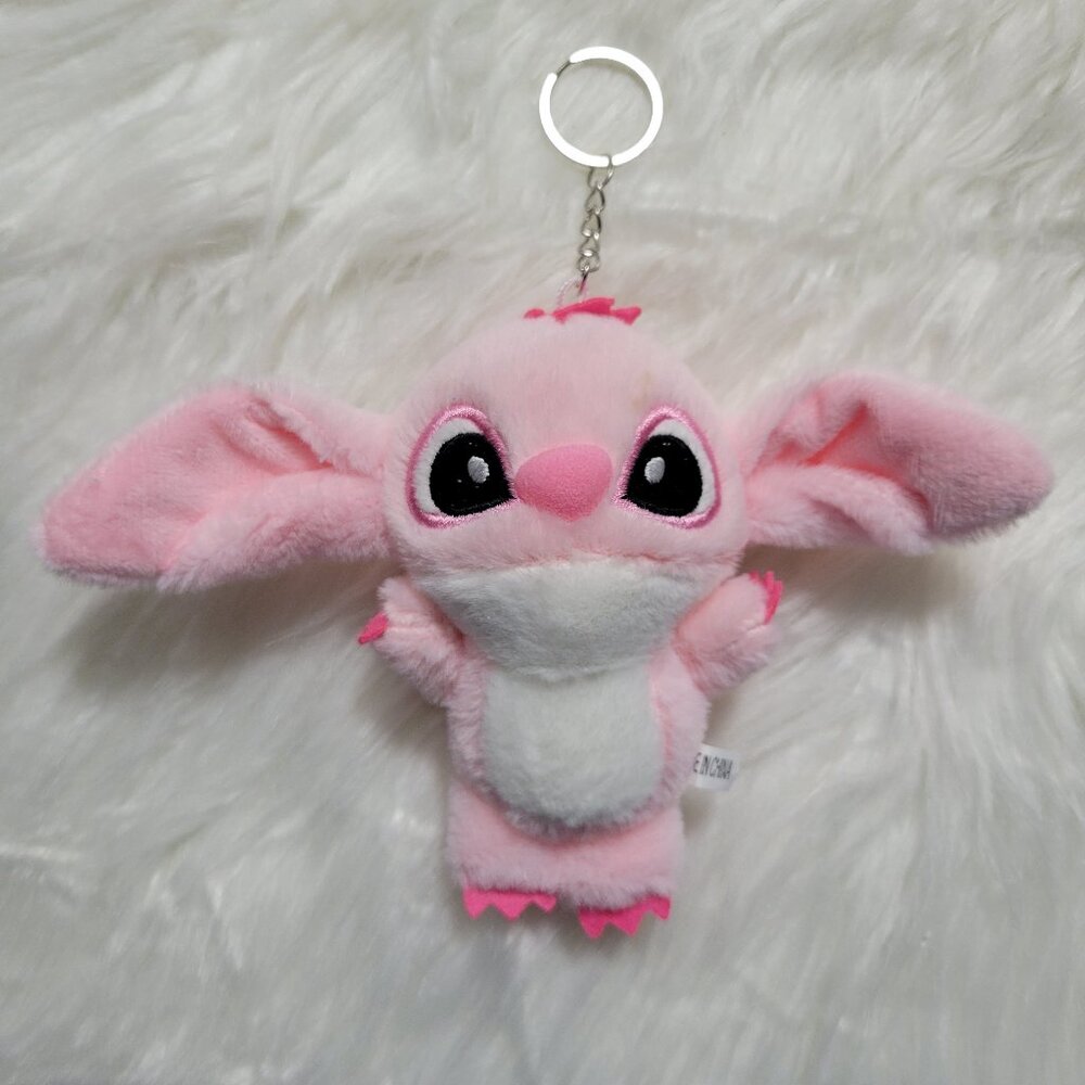 Disney Plush Angel Keychain